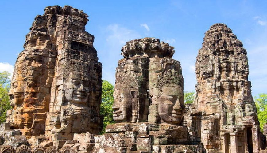 Bayon Temple in Cambodia