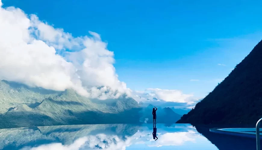 incredible scenery from a luxurious resort in Ha Giang