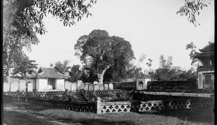 The Temple of Literature Hanoi 1896