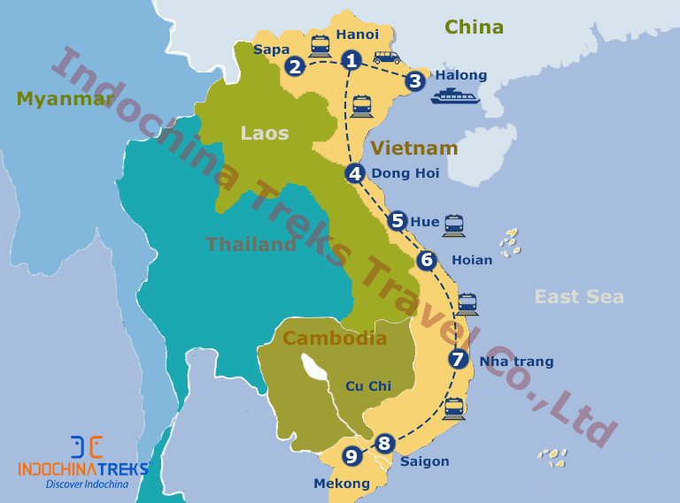 Vietnam Train Journey