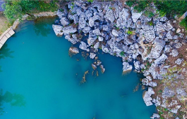 Blue Lagoons in Vang Vieng