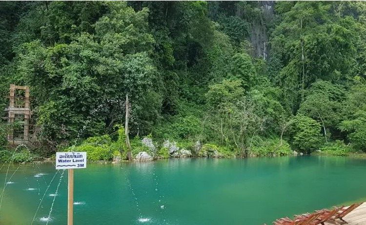 Blue Lagoons in Vang Vieng