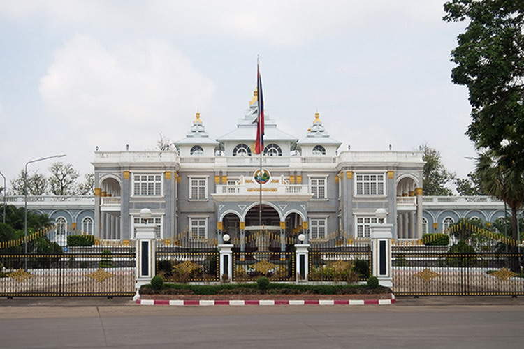 The Presidentiale Palace Laos