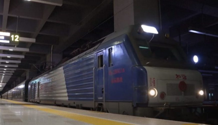 Train Route Connecting Lao, Chinese Capitals Officially Starts Journey